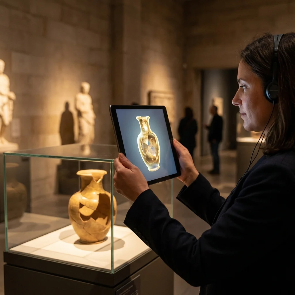 Museum visitor engagement with digital augmented reality exhibit
